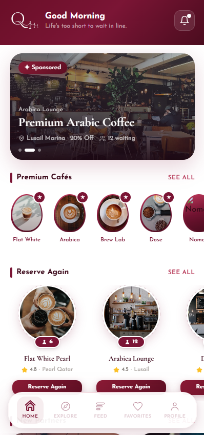 Qareeb app demo video preview